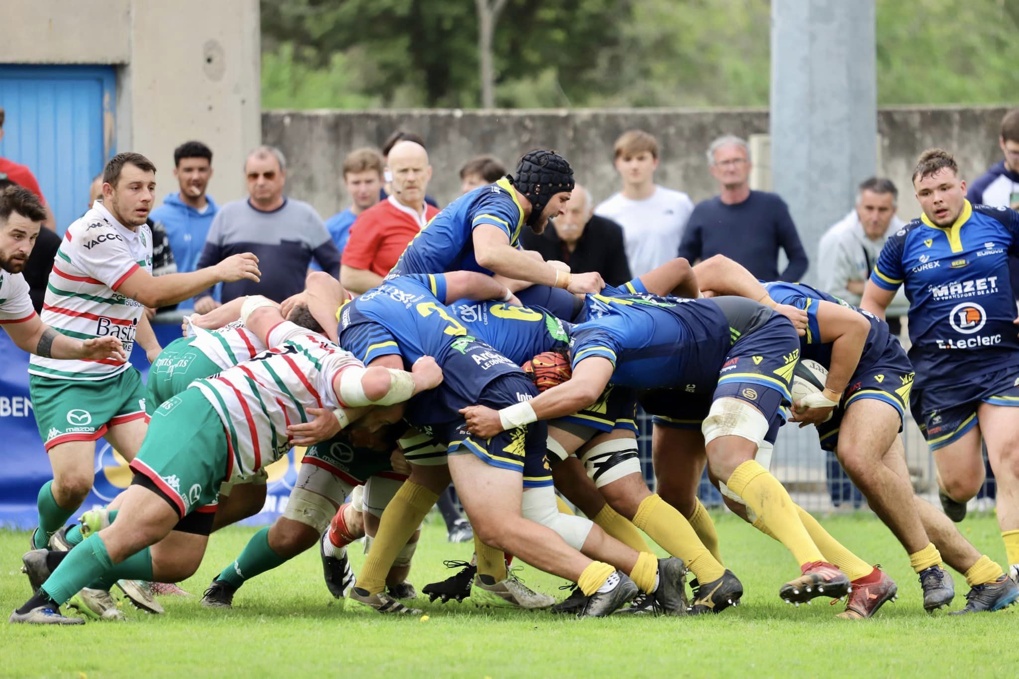 LE RCAV AU COEUR DU COMBAT DE LA NATIONALE 2 RCAV Rugby Club Aubenas