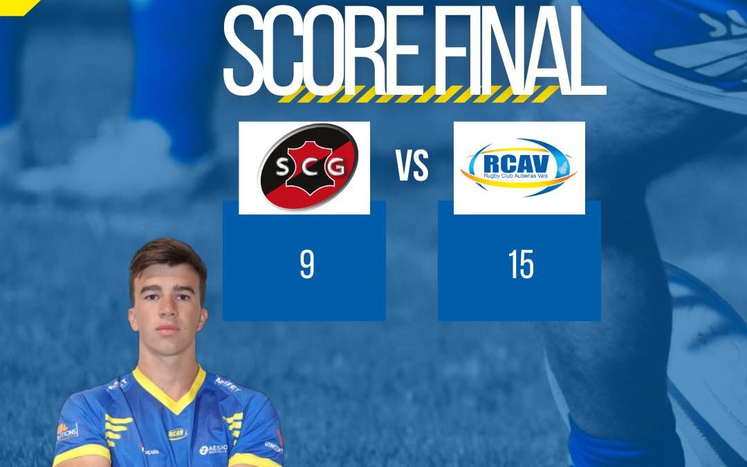 ESPOIRS :  VICTOIRE AU PAYS DU RUGBY