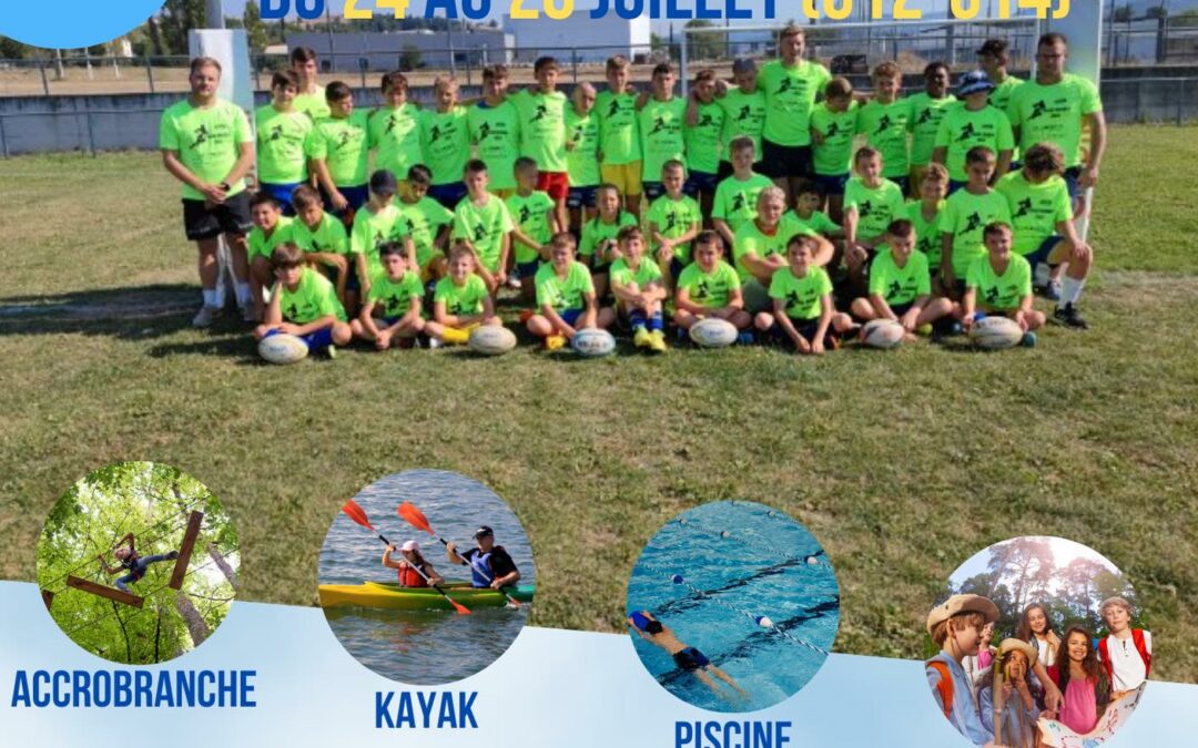 STAGE RUGBY VACANCES : ON REPART en 2éme Semaine
