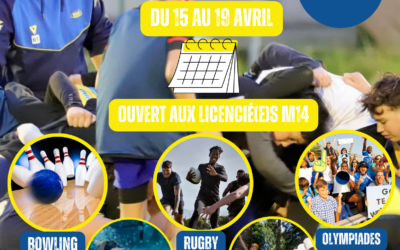 STAGE RUGBY VACANCES