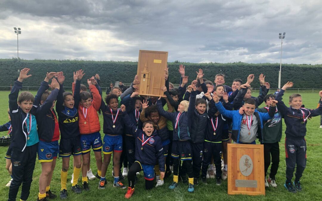 UN JOLI MOIS DE MAI POUR L’ECOLE DE RUGBY JAUNE & BLEU