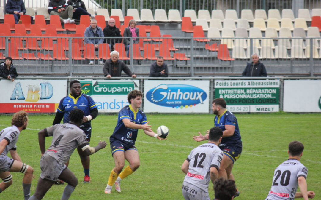 NOS ESPOIRS DECROCHES SUR LA FIN DU MATCH