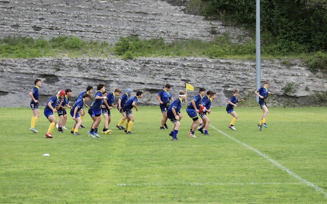 LE SAMEDI  DE NOS U 14 D’OVALIE SUD ARDECHE