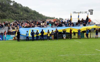 LE DRAPEAU JAUNE & BLEU FLOTTE SUR JEAN ETCHEBERRY