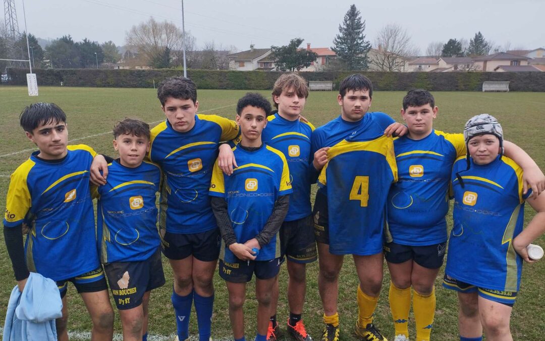 DES U 14 JAUNES & BLEUS A L’HONNEUR