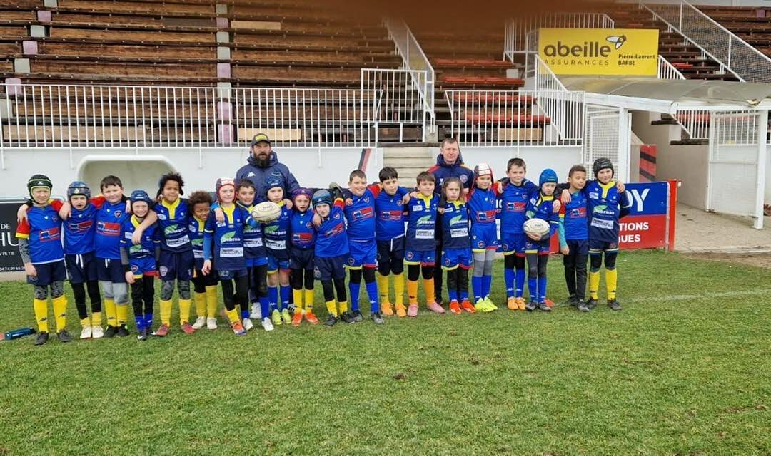 VIVE L’ECOLE DE RUGBY JAUNE & BLEUE