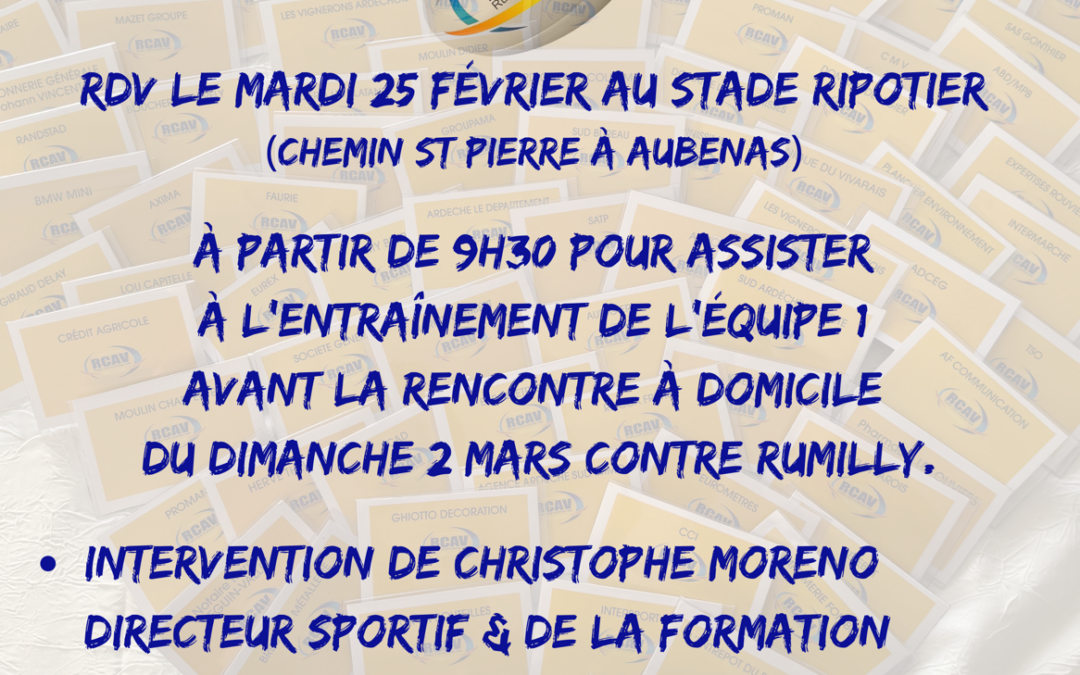 MATINALE RUGBY AU STADE RIPOTIER