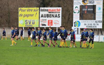 AU PROGRAMME DE NOS U 14 JAUNES ET BLEUS