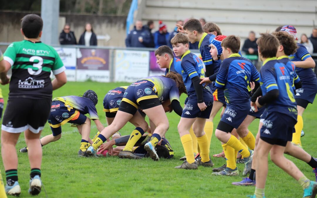 POURSUIVONS SUR LE CHEMIN JAUNE & BLEU DE NOS U 14