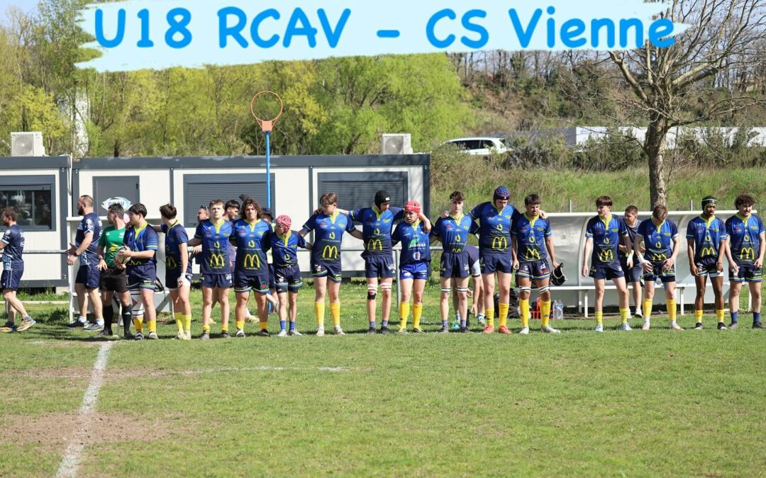 NOTRE EQUIPE JUNIORS DU RCAV S’IMPOSE A L’ARRACHE