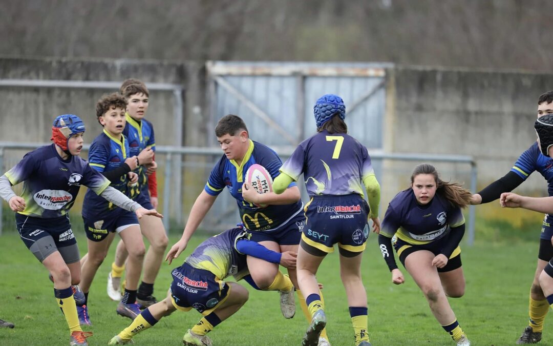 LA VIE CONTINUE POUR NOS U 14 JAUNES & BLEUS
