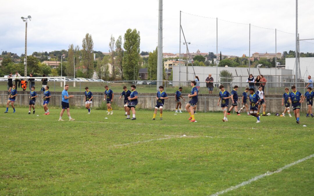 OUVERTURE DU WEEK-END RUGBY A AUBENAS