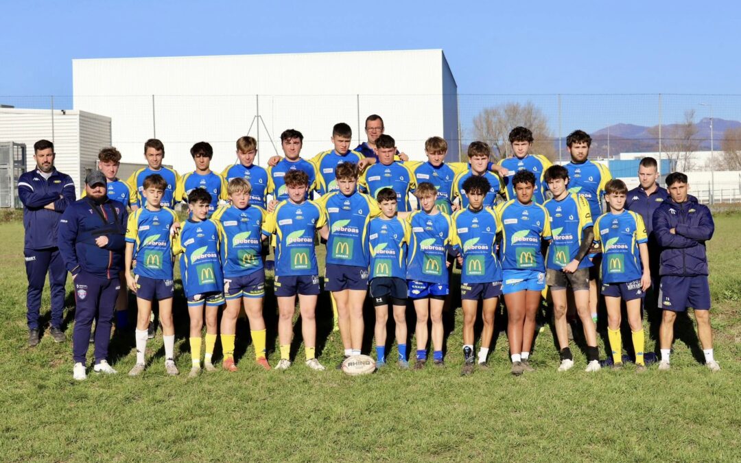 LARGE VICTOIRE DE NOS U 16 JAUNES & BLEUS