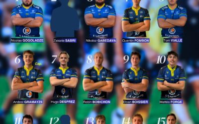 LA COMPO DES ESPOIRS JAUNES & BLEUS POUR AUCH