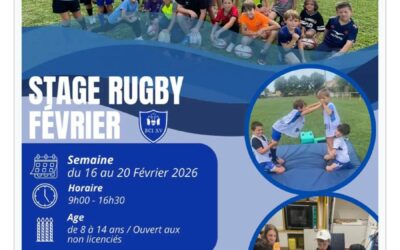 STAGE VACANCES FEVRIER 2026