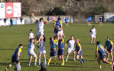 LES JAUNES & BLEUS ONT FAIT HONNEUR AU MAILLOT ARDECHOIS